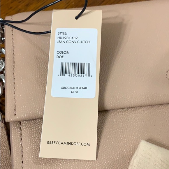 NEW - Rebecca Minkoff Convertible Clutch Crossbody - Picture 4 of 7